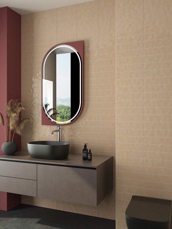 Gạch thẻ Ceramic bóng lượn mặt KT 75x300 mã M7532P4 - Daisan Mart