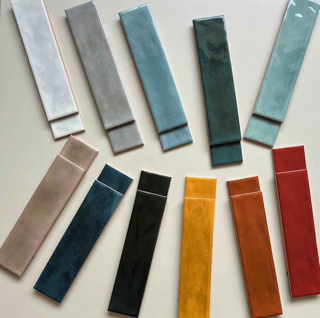 Gạch thẻ Ceramic bóng lượn mặt KT 75x300 mã M7532P6 - Daisan Mart