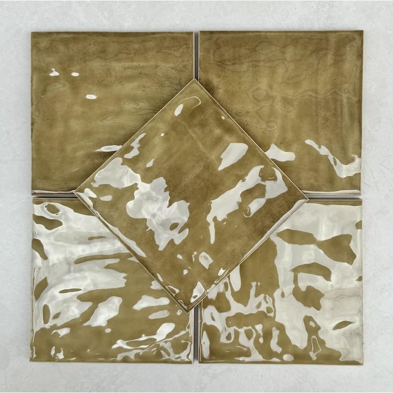 Gạch thẻ Porcelain bóng lượn KT 120x120mm LV12004 - Daisan Mart