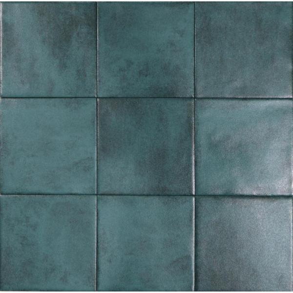 Gạch thẻ Porcelain mờ lượn KT 150x150mm mã LNA1507M - Daisan Mart