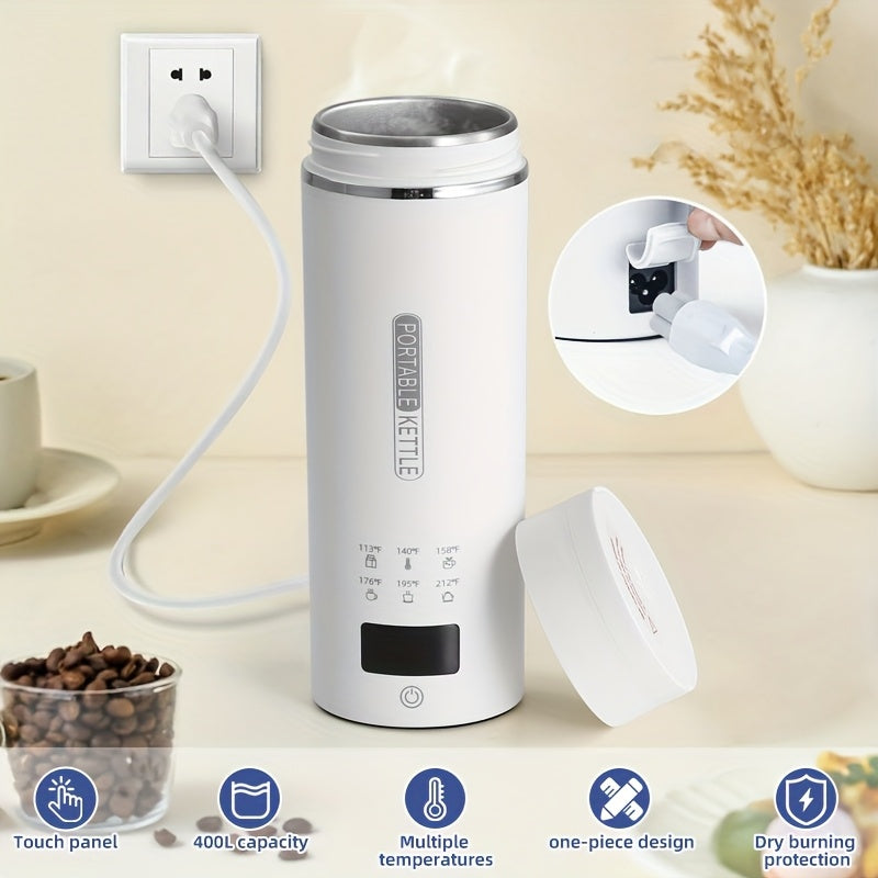 Ấm Đun Siêu Tốc Du Lịch 400ml - Đa Nhiệt An Toàn