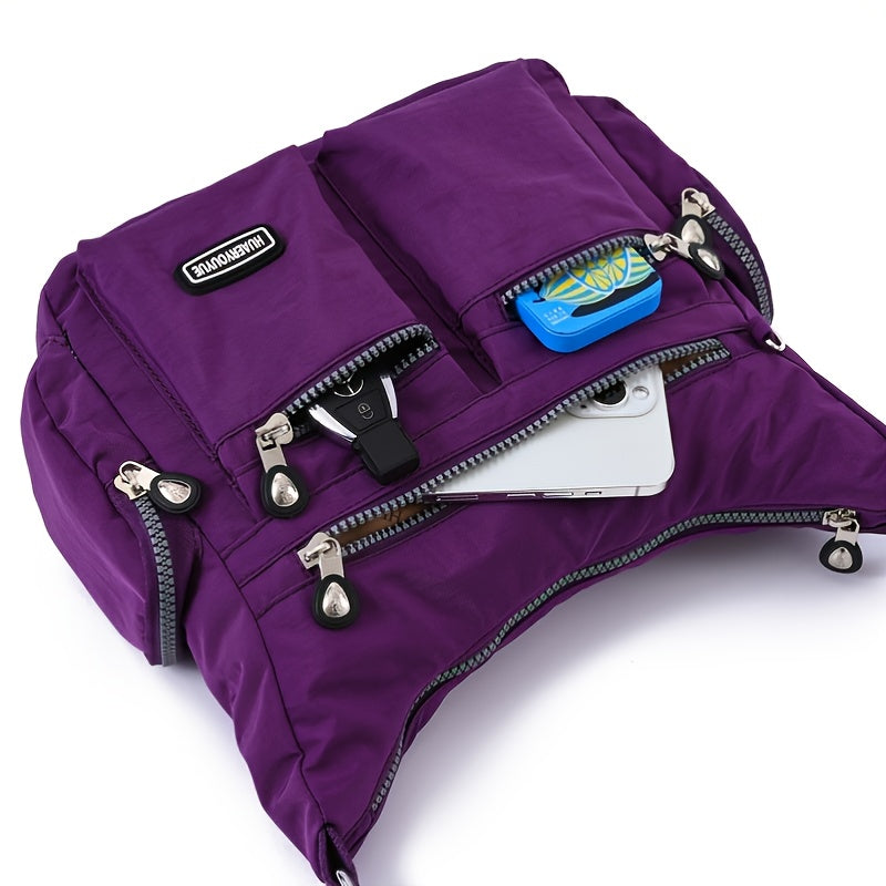 Lightweight Multi-Purpose Square Bag - Unisex Travel Crossbody Bag