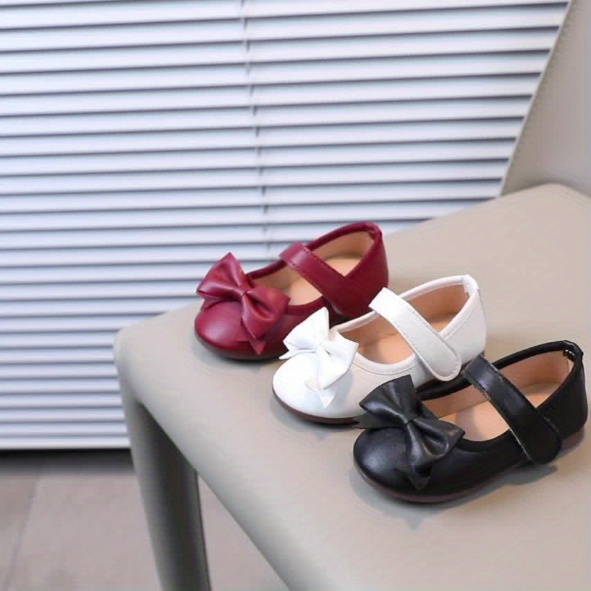 Pretty Bow Soft Anti-Slip Baby Girl Doll Shoes