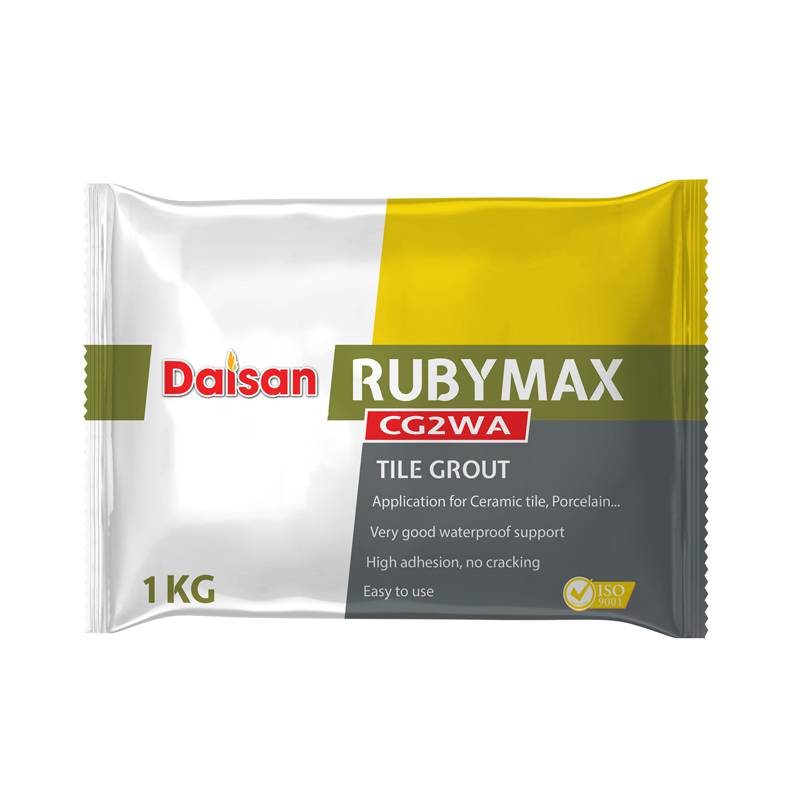 Keo chà mạch Rubymax RCM-C màu ghi (Túi 1kg) - Daisan Mart