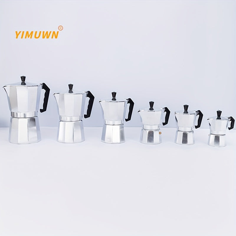 Octagonal Italian Coffee Pot – European Style