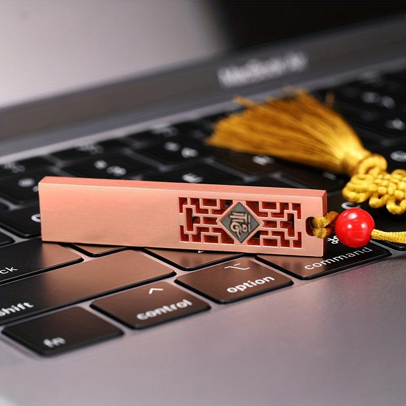USB 128GB Hoa Văn Trung Hoa, Quà Tặng Cao Cấp