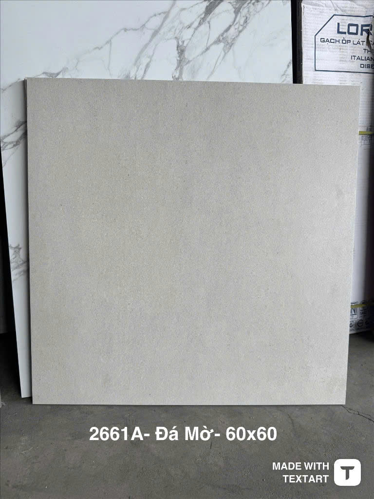 Gạch 600x600mm đá mờ 2661