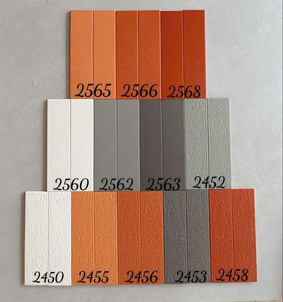 Exterior sample set 60x200