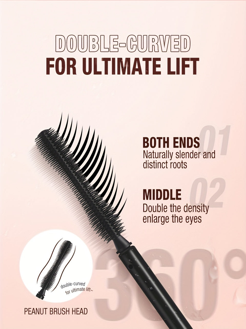 Mascara Chống Thấm O.TWO.O 36H - Mi Dài Cong Bền Lâu - Daisan Mart