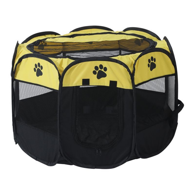 Octagonal Pet Fence Tent Oxford Cloth Scratch-Resistant Foldable Dog Cage for Dogs and Cats, Kennel Nest - Daisan Mart