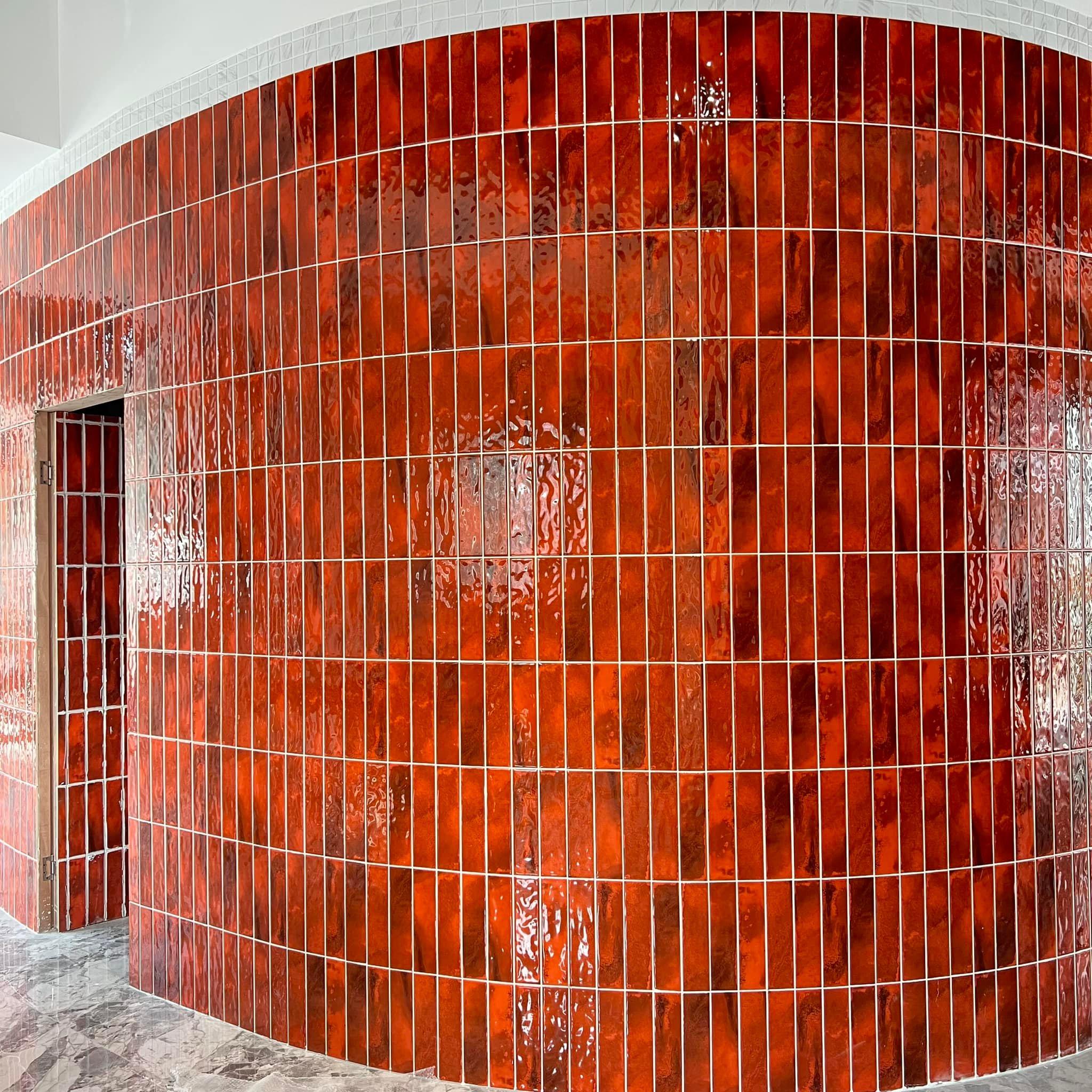 Glossy ceramic tile, 75x300, code M7533F9