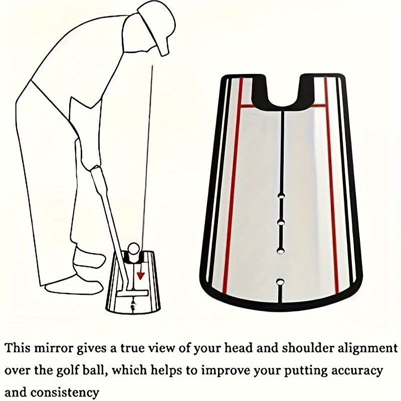 Gương Tập Golf Căn Chỉnh & Cải Thiện Cú Putt