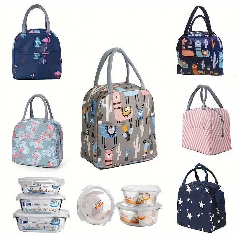 Túi Giữ Nhiệt Xương Rồng Xanh Xám Thời Trang