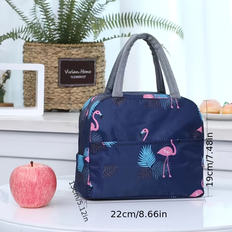 Túi Giữ Nhiệt Xương Rồng Xanh Xám Thời Trang