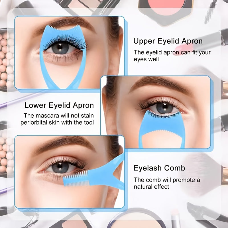 Gentle Mascara &amp; Eyeliner Shield 3-Pack for Sensitive Eyes