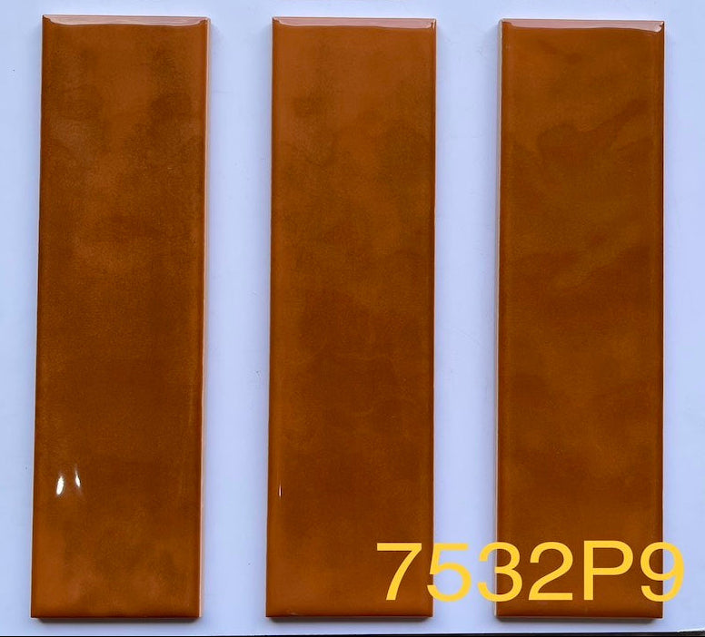 75x300 Orange Wave Tiles 7532P9 
