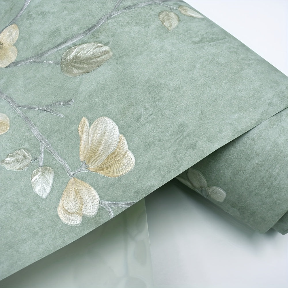 Giấy Dán Tường Hoa Văn Cổ Điển Âu Mỹ 1 Cuộn 31m