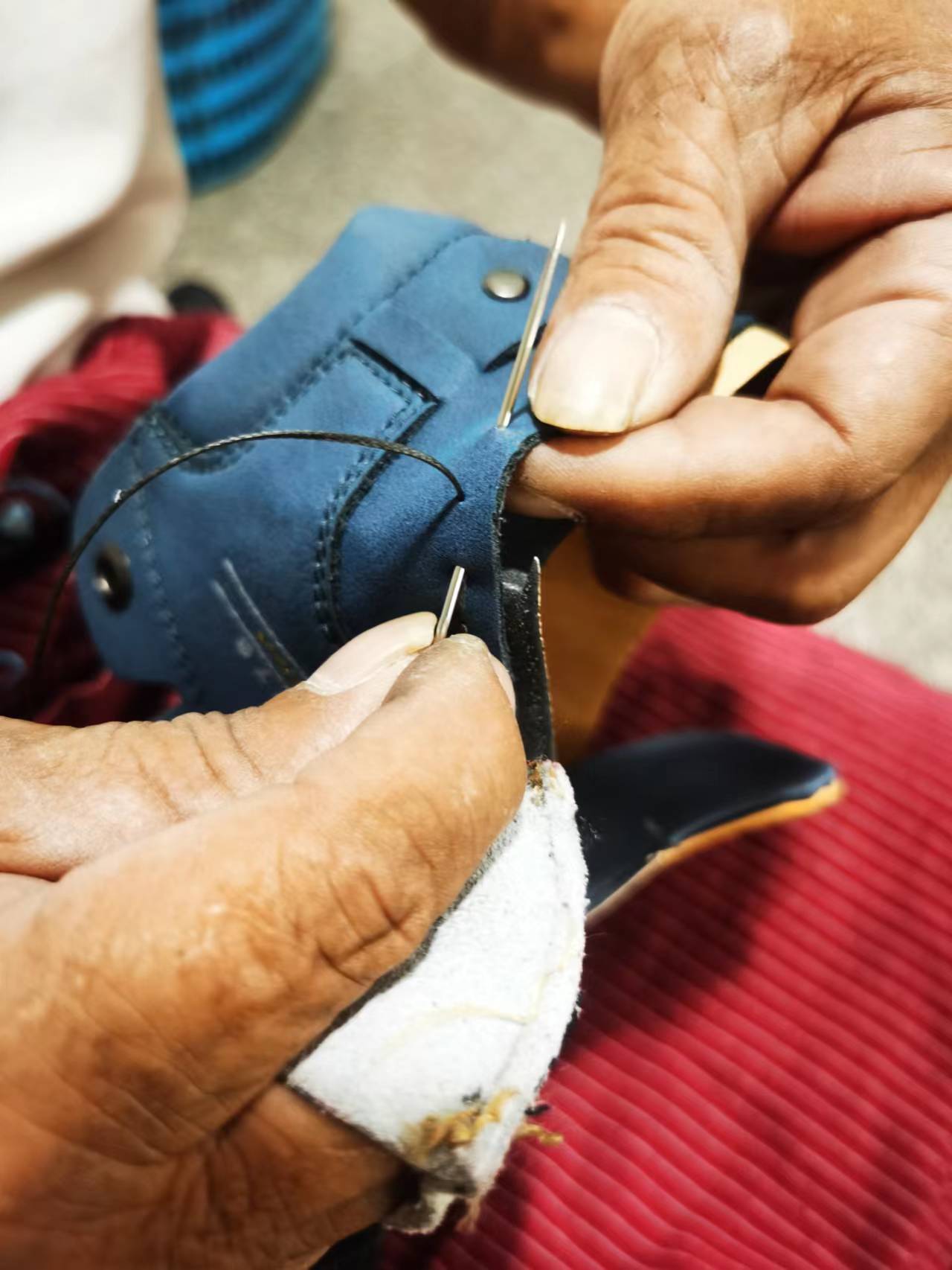 Giày Nam Thủ Công Dạo Phố Thoải Mái Ngoài Trời