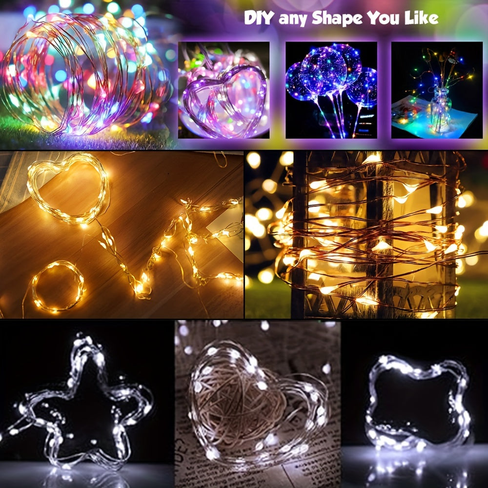Copper LED String Lights for Christmas and Wedding Decoration