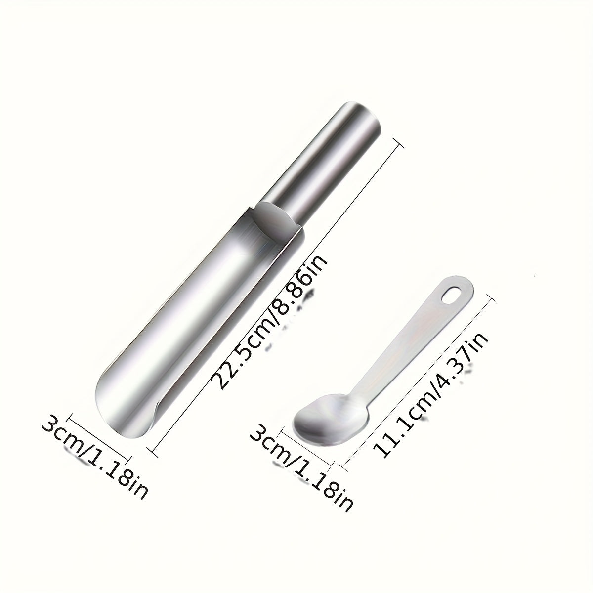 2pcs Stainless Steel Meatball Maker Set with Non-Stick Surface & Ergonomic Handle - Heavy-Duty 304 Food-Safe Construction, 4-Section Design for Uniform Spherical Shape - Ideal for Burgers, Meatballs, Rice Balls, Cookies - Eas - Daisan Mart