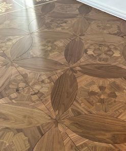 Chinese flower wood grain tiles 60x60cm 622