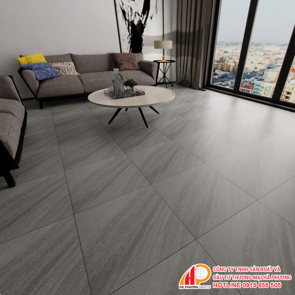 Thach Ban dry glazed granite tile GSM80-8307.0