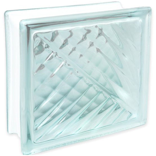Dong Tam wavy glass brick 19x19x9.5cm 95018
