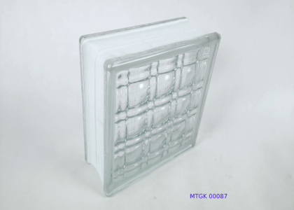 Candi MTGK 00087 white Indonesian glass brick