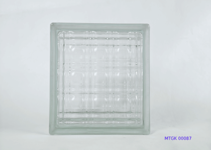 Candi MTGK 00087 white Indonesian glass brick