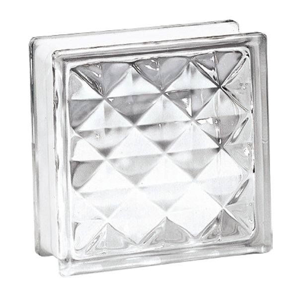 Dong Tam Diamond Glass Brick 19x19x9.5cm 9521