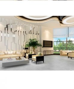 Dong Tam gray stone-patterned tiles 60×60 GRANITE 6060Moment 010