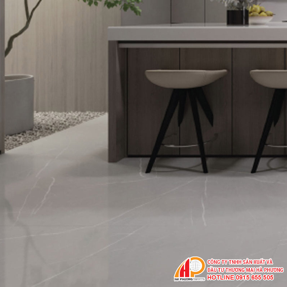 Stone-patterned granite tiles Thach Ban PGM60-0232