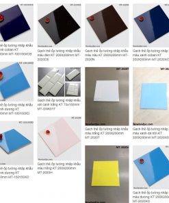 Dong Tam TL01 white 20×20 floor and wall tiles