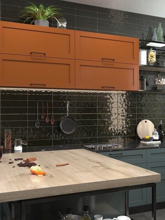 Glossy ceramic tile, 75x300, code M7532P7