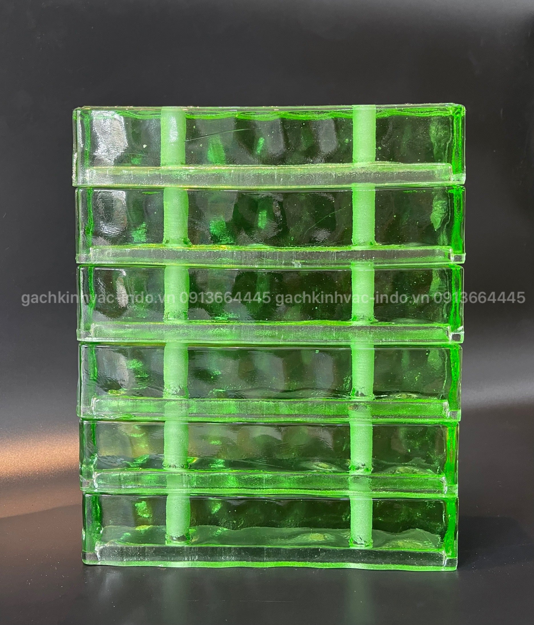 GẠCH KÍNH KHỐI ĐẶC LỖ G2 - Daisan Mart