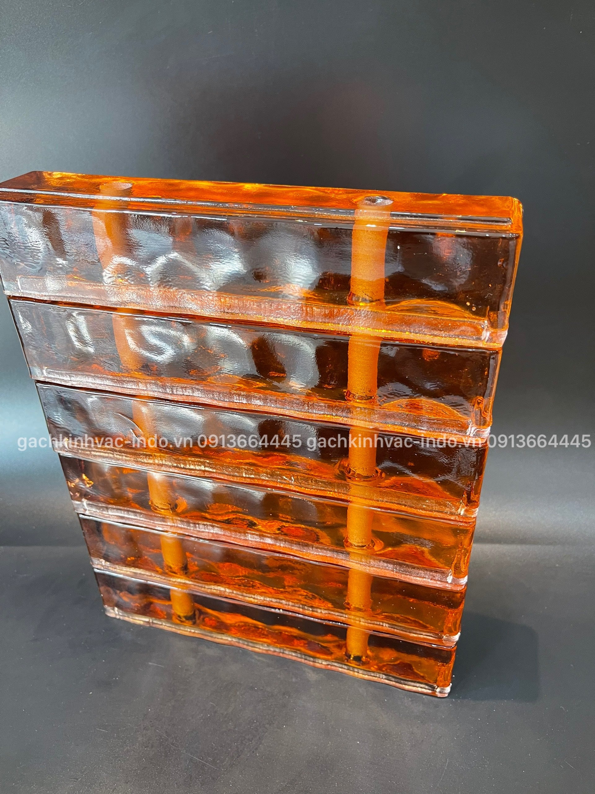 GẠCH KÍNH KHỐI ĐẶC LỖ G5 - Daisan Mart