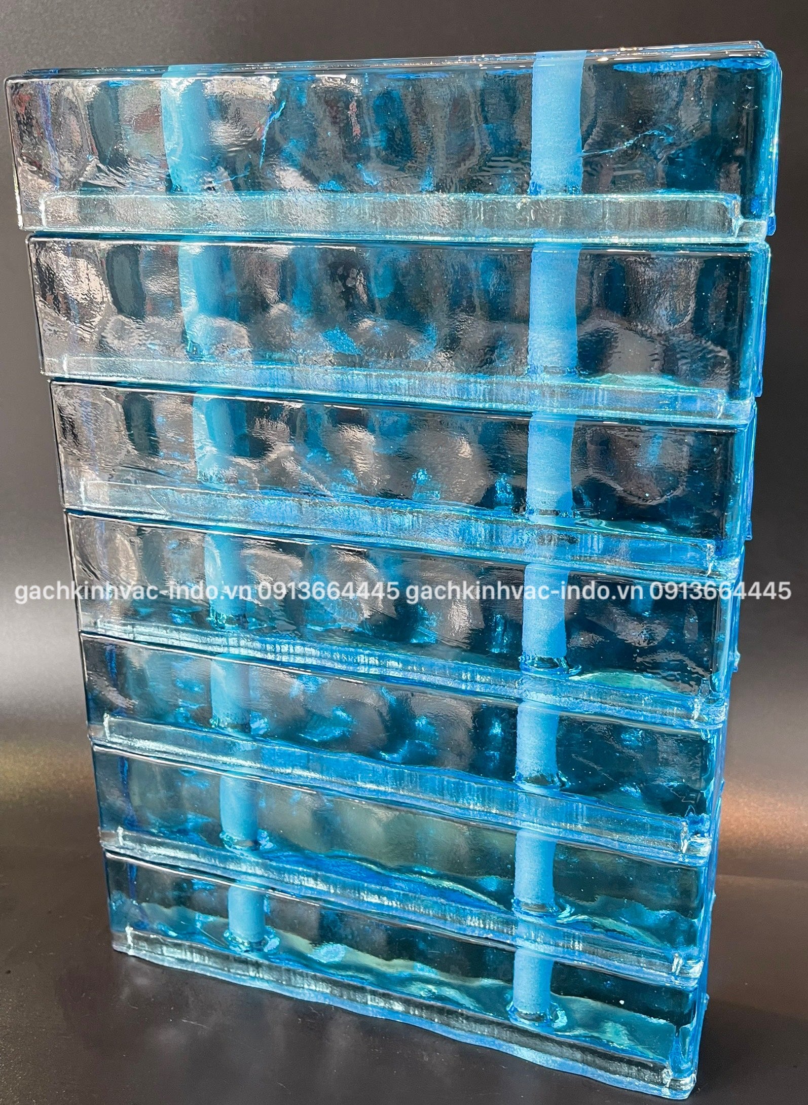 GẠCH KÍNH KHỐI ĐẶC LỖ G6 - Daisan Mart