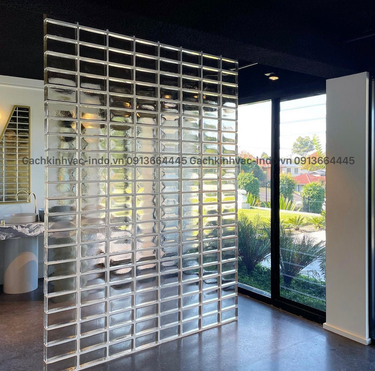 GẠCH KÍNH KHỐI ĐẶC S1 - Daisan Mart