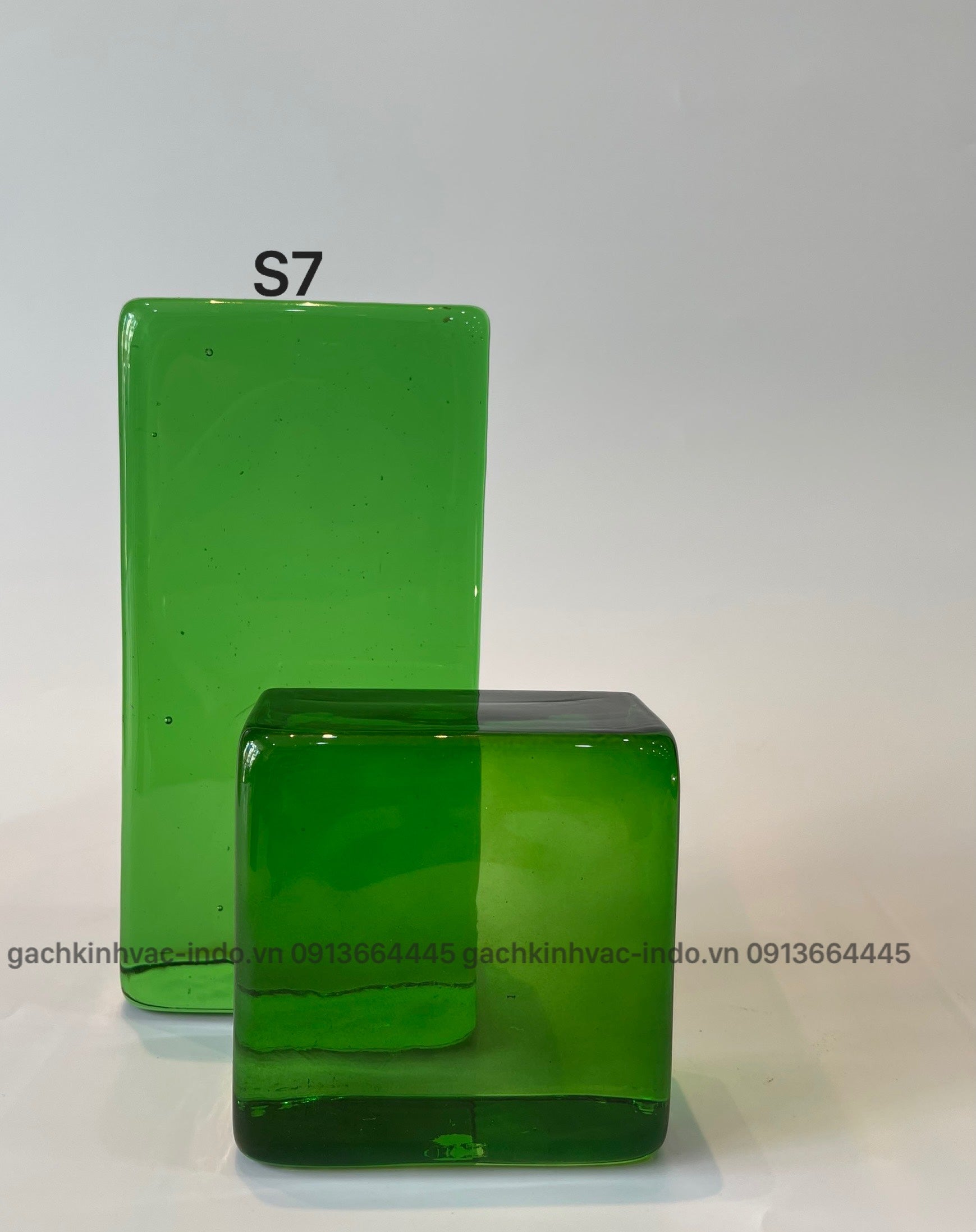 GẠCH KÍNH KHỐI ĐẶC S7 - Daisan Mart