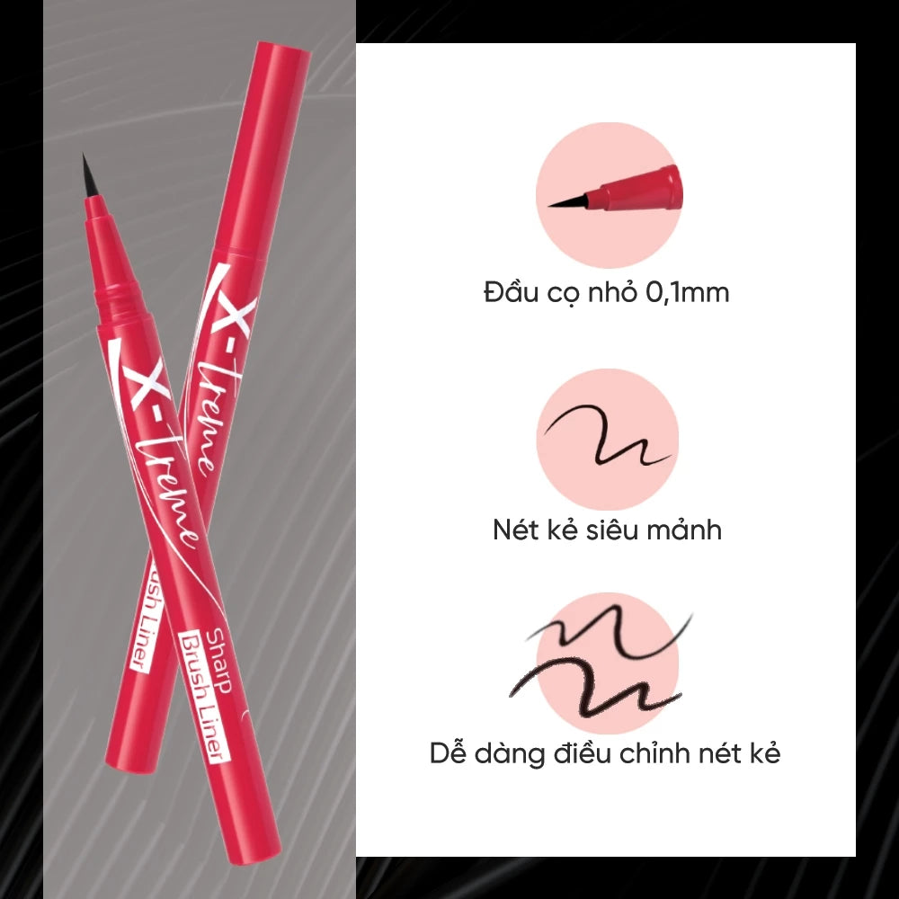 Silky Girl X-Treme Super Slim Eyeliner 0.5ml