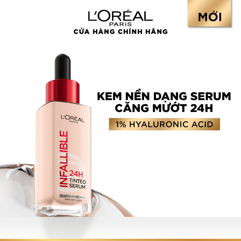 Kem Nền Loreal Paris Infallible 24H Tinted Serum 30ml