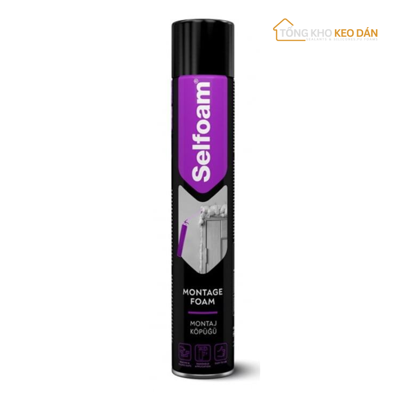 Selfoam 750ml Soundproofing and Heat Insulation Foam Spray