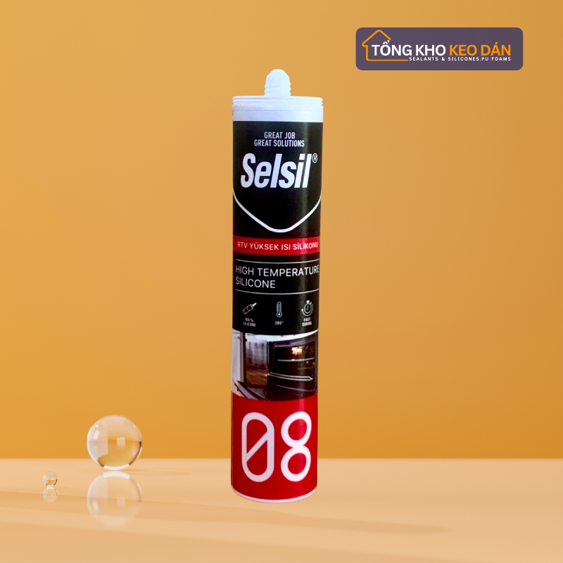 Selsil RTV Heat Resistant Glue