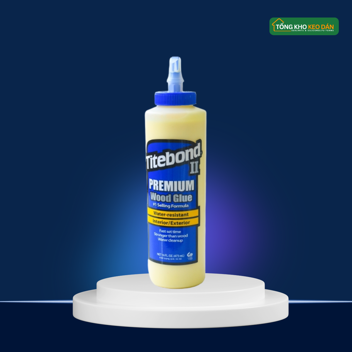 Titebond II Premium Wood Glue 0.5 Kg Green
