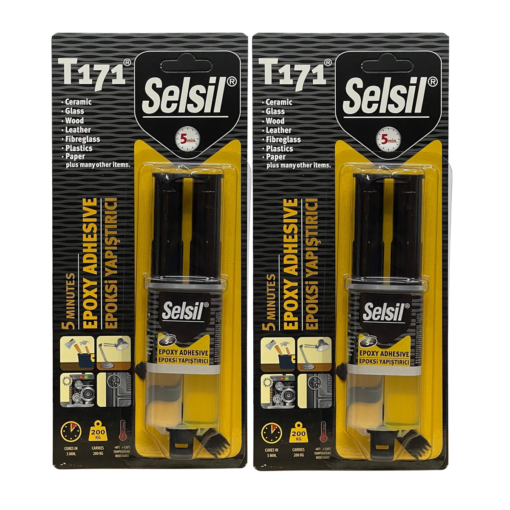 Selsil T171 Multipurpose Epoxy Syringe 5 Minutes