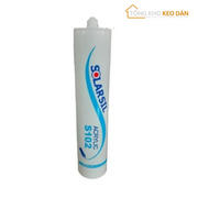 Acrylic silicone glue SOLARSIL S102 
