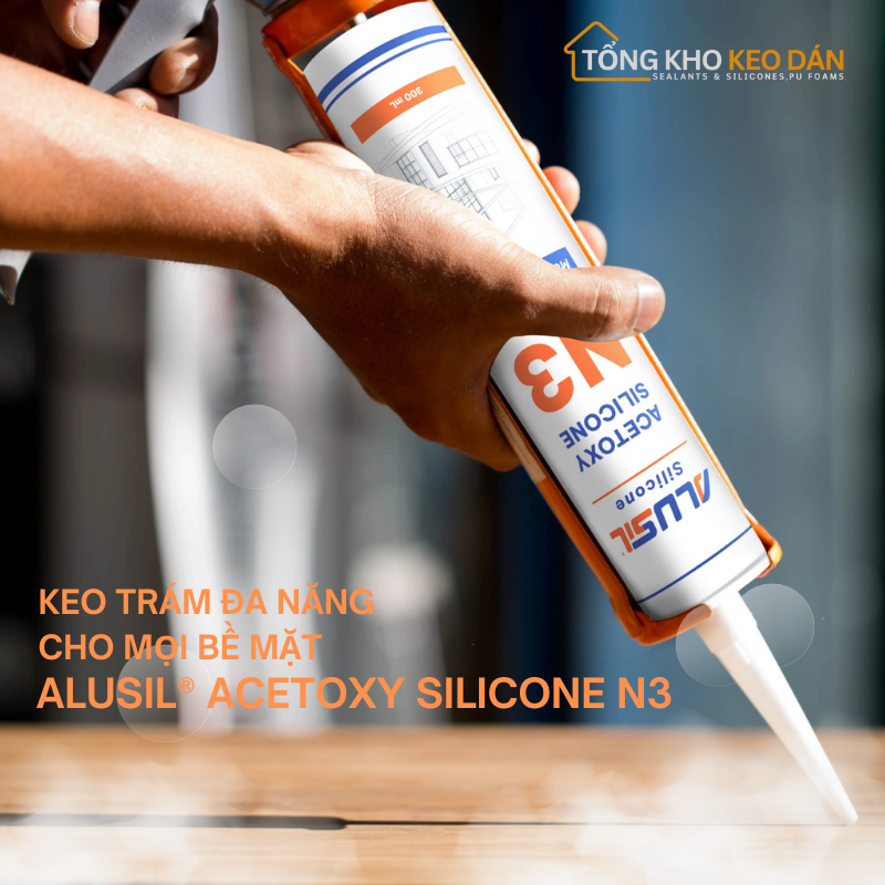 Alusil Acetoxy Silicone N3 Glue 