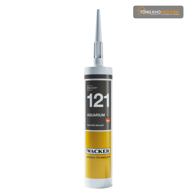 Special Silicone Glue for Aquariums - Tanks Wacker 121 