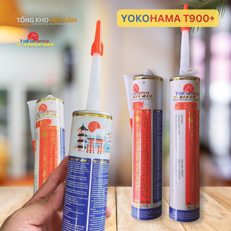 T-bond Yokohama T900+ Plus Multi-Purpose Silicone Adhesive 