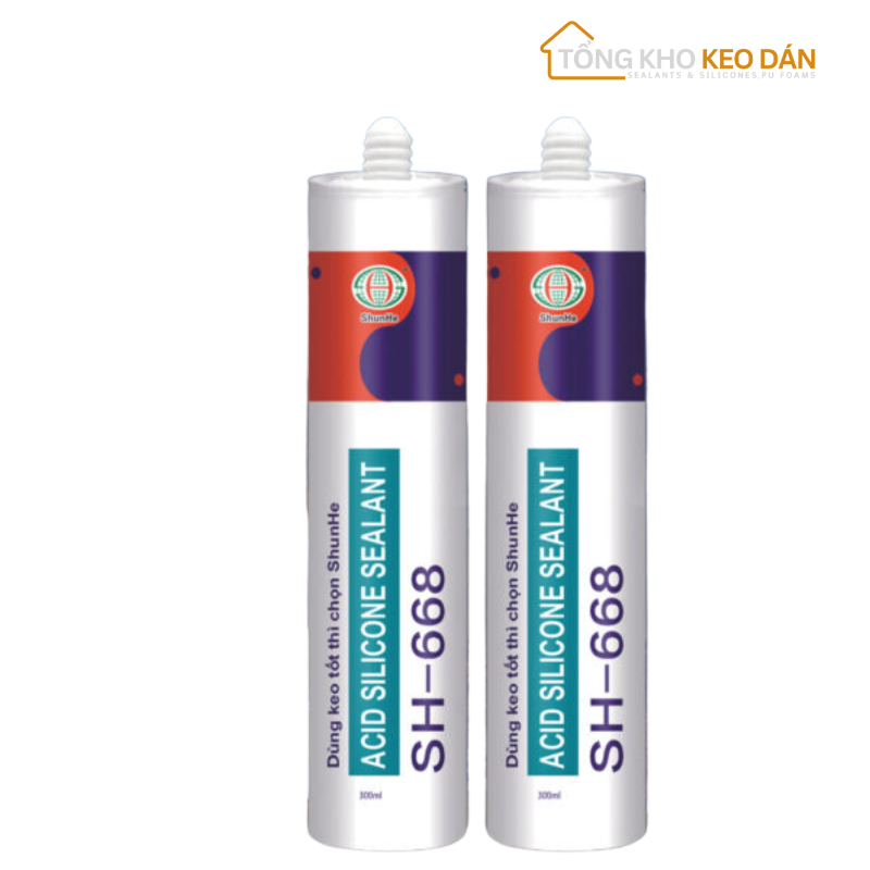 Shunhe SH-668 Acid Sealant Silicone Sealant 